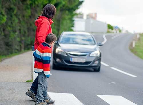 قوانین مربوط به تصادف با عابر پیاده